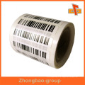 Guangzhou Hersteller Großhandel benutzerdefinierte glänzend gedruckt Aluminiumfolie Barcode-Label